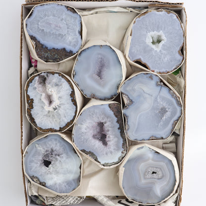 Las Choyas Geodes Set of 8