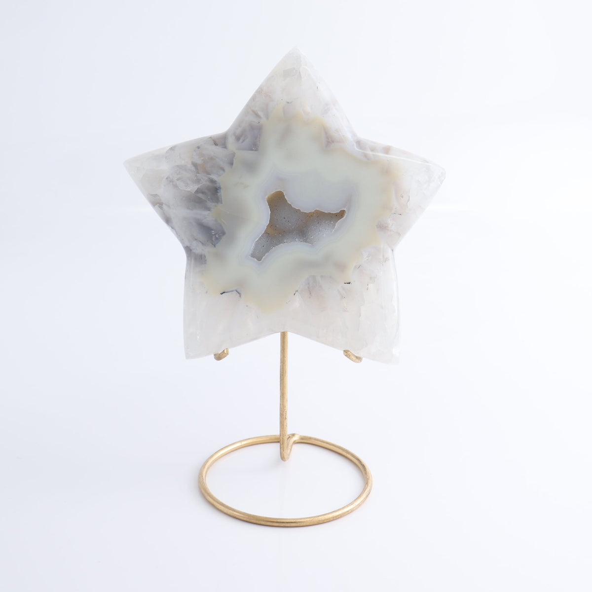 Agate Star with Stand