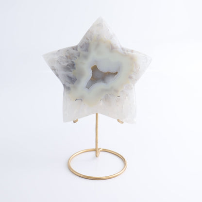 Agate Star with Stand