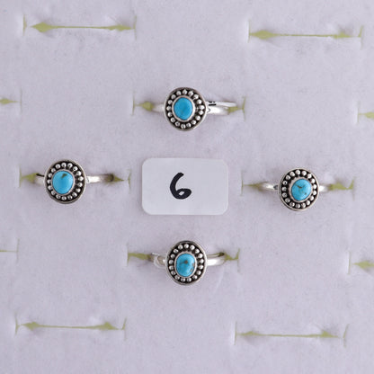One Turquoise Ring - Expert Wholesale and Supplier of Wholesale Crystals & Bulk Gemstones, ["India","Ring","sterling silver","Turquoise"]