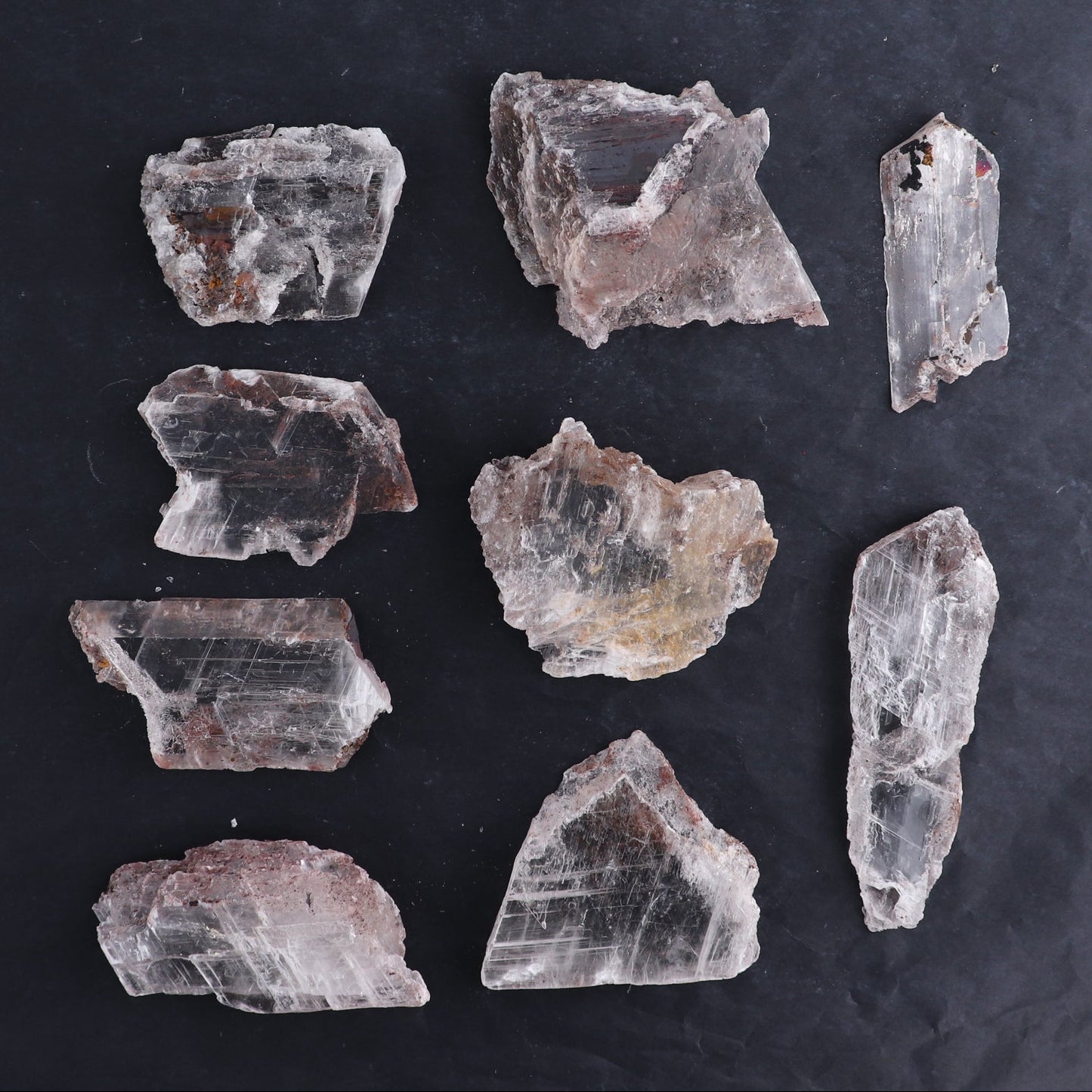 Selenite from Chihuahua Set of 9