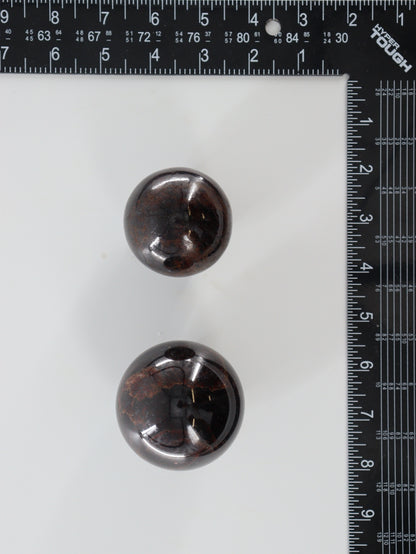 Garnet Spheres Set of 4 - Expert Wholesale and Supplier of Wholesale Crystals & Bulk Gemstones, []