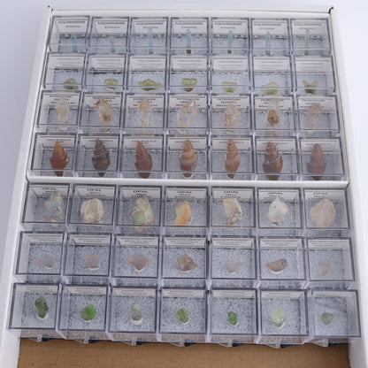 Mixed Mineral Thumbnails Flat - Expert Wholesale and Supplier of Wholesale Crystals & Bulk Gemstones, ["Agate Shells","Aquamarine","Chrysoberyl","Diopside","Ethiopia","ethiopian opal","Madagascar","Magnesio-Axinite","Morocco","Petroleum Quartz","Tanzania"]