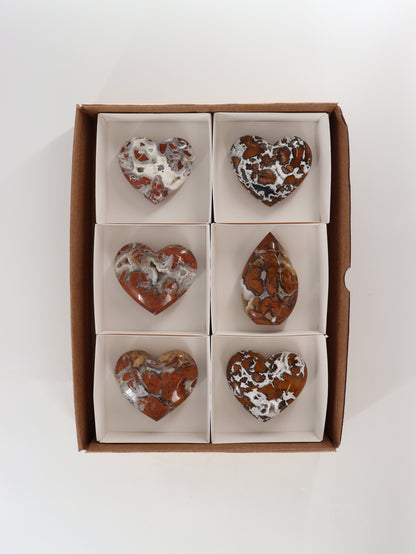 Brecciated Jasper Freeforms Set of 6 - Expert Wholesale and Supplier of Wholesale Crystals & Bulk Gemstones, []