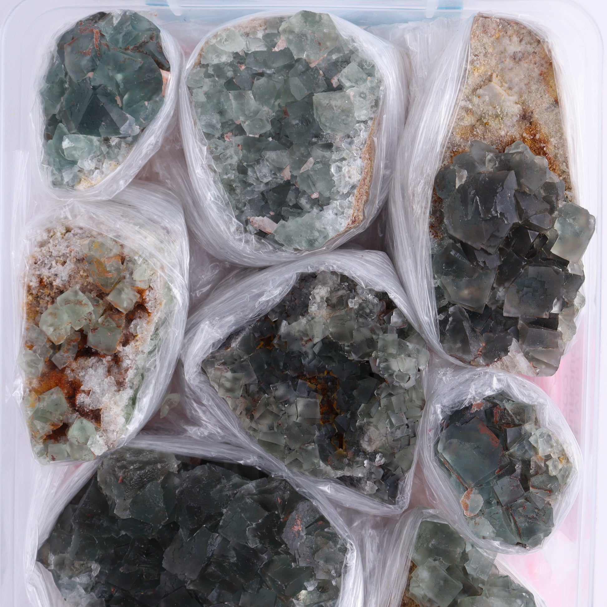 Green Fluorite Flat from Morocco - Expert Wholesale and Supplier of Wholesale Crystals & Bulk Gemstones, ["Flats","Fluorite","Green Fluorite","Morocco"]