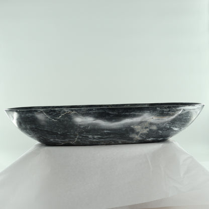 Marble Canoe Bowl - Expert Wholesale and Supplier of Wholesale Crystals & Bulk Gemstones, ["Bowls","canoe","close_30","Mexico","onyx"]