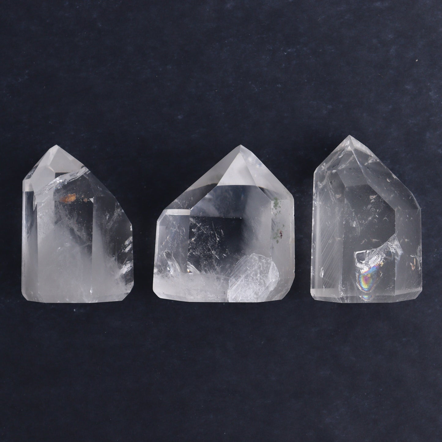 Garden Quartz Towers Set of 5 - Expert Wholesale and Supplier of Wholesale Crystals & Bulk Gemstones, ["Garden Quartz","Quartz","Towers"]
