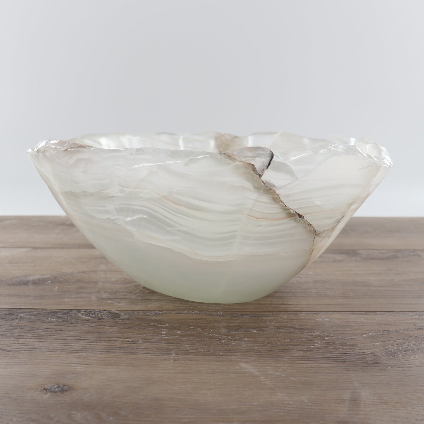 Mexican Onyx/Calcite Bowl 12"