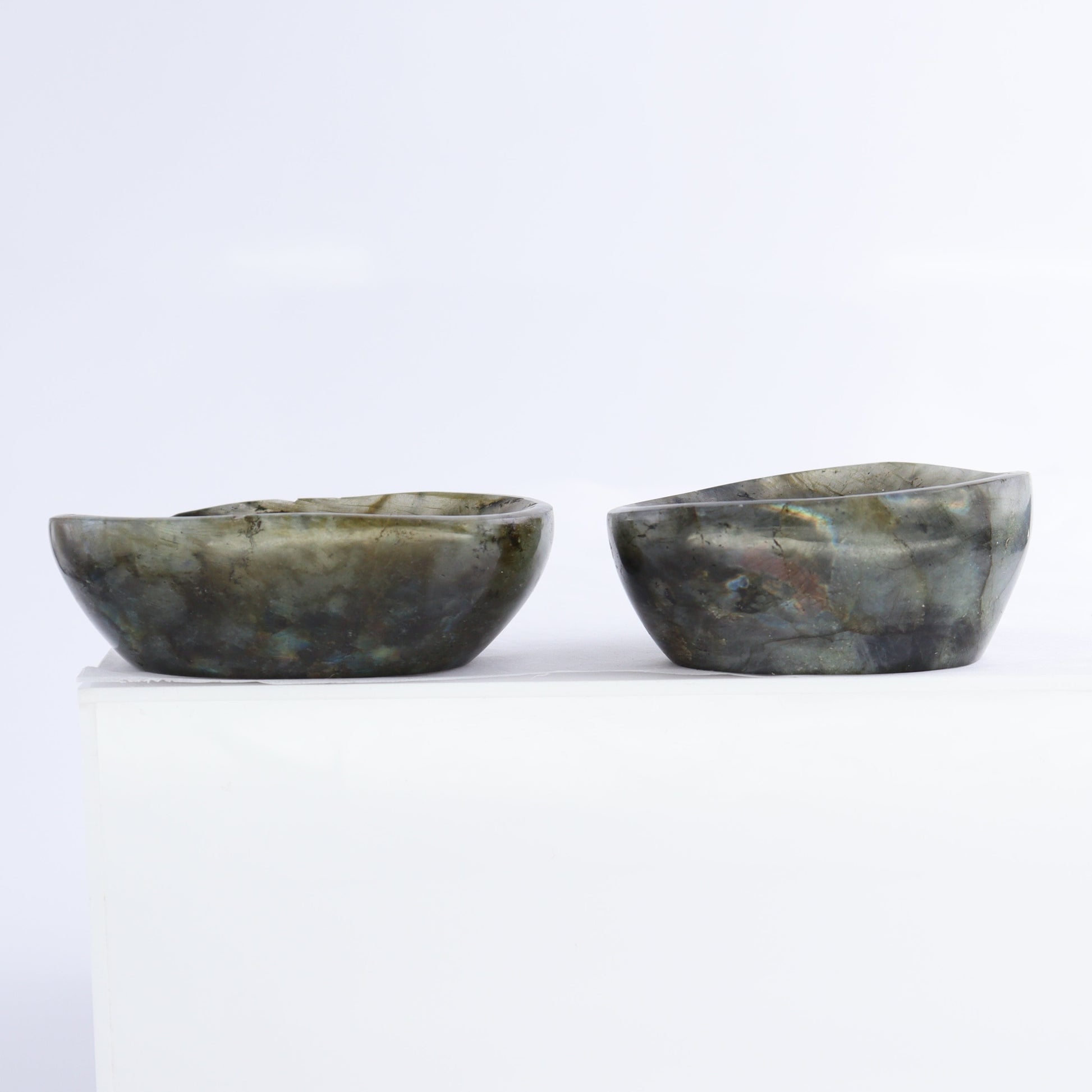 Labradorite Bowls Set of 12 - Expert Wholesale and Supplier of Wholesale Crystals & Bulk Gemstones, ["Bowls","Labradorite","Madagascar"]