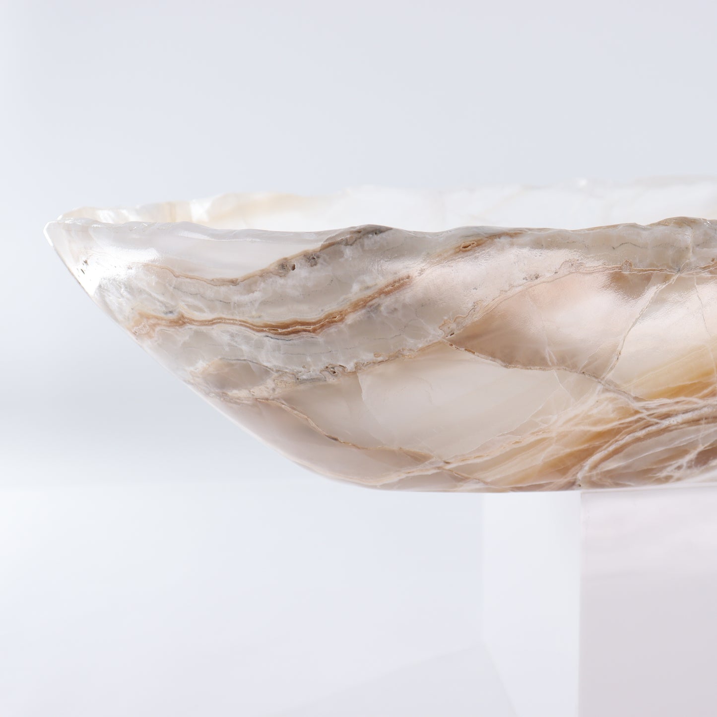 Onyx Canoe Bowl - Expert Wholesale and Supplier of Wholesale Crystals & Bulk Gemstones, ["Bowls","canoe","Mexico","onyx"]