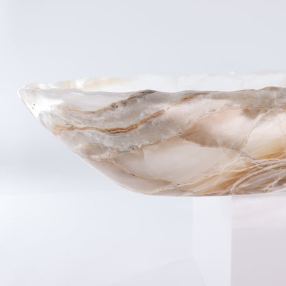 Onyx Canoe Bowl - Expert Wholesale and Supplier of Wholesale Crystals & Bulk Gemstones, ["Bowls","canoe","Mexico","onyx"]