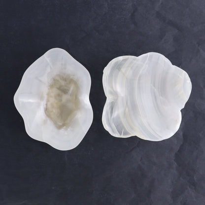 One Mexican Onyx/Calcite White & Grey Irregular Bowl - Expert Wholesale and Supplier of Wholesale Crystals & Bulk Gemstones, ["bowl","Bowls","Calcite","Catalog Onyx","Decorative Dish","Mexico","onyx"]
