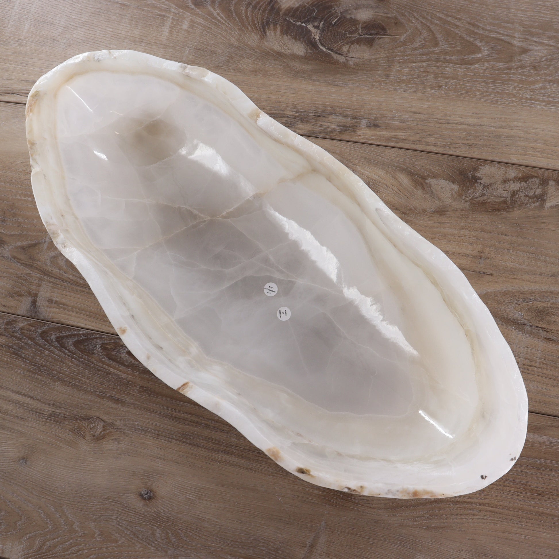 Mexican Onyx/Calcite Canoe Bowl - Expert Wholesale and Supplier of Wholesale Crystals & Bulk Gemstones, ["Bowls","Calcite","canoe","Mexico","onyx"]