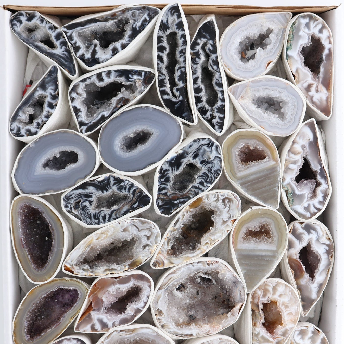 Agate Geodes Flat