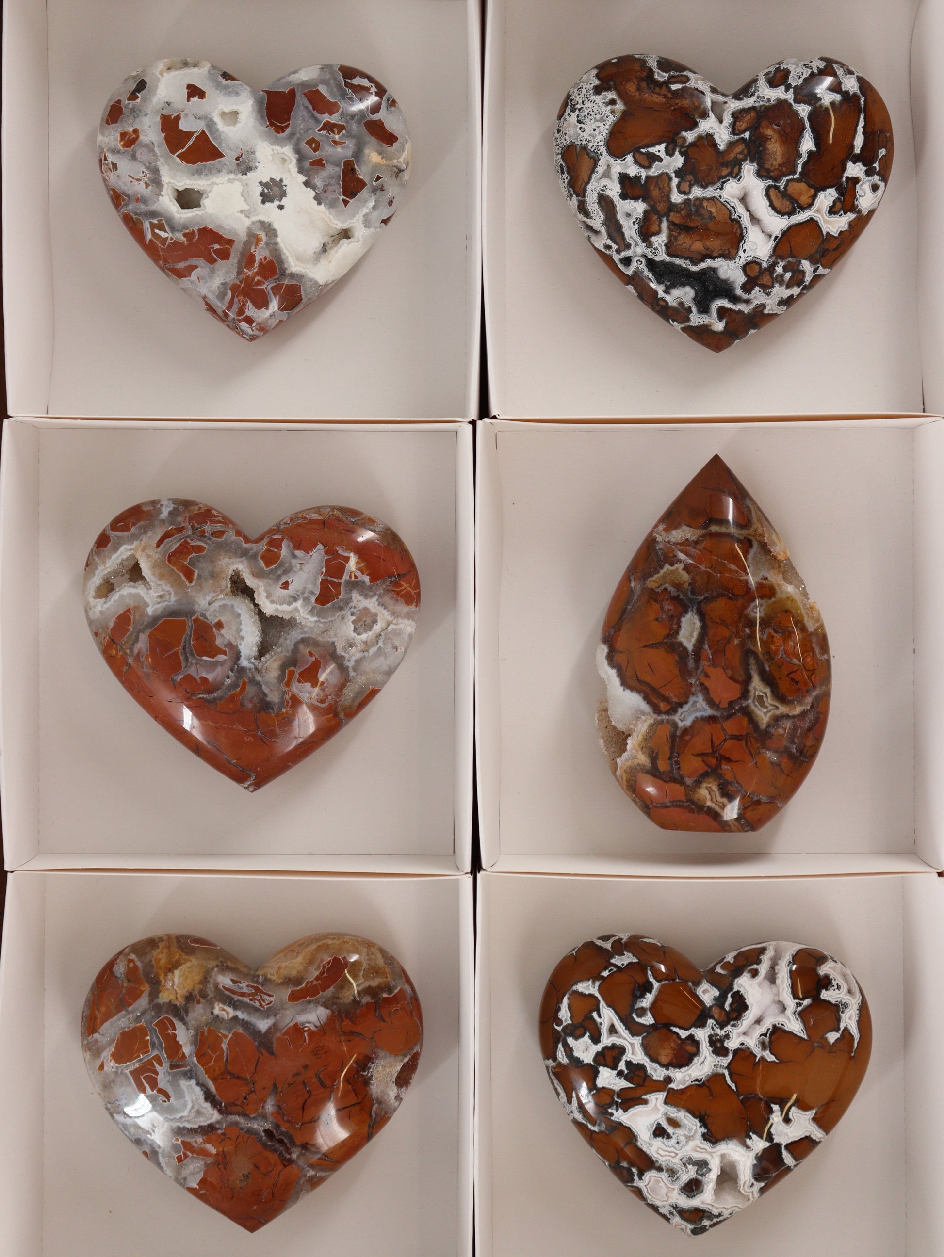Brecciated Jasper Freeforms Set of 6 - Expert Wholesale and Supplier of Wholesale Crystals & Bulk Gemstones, []