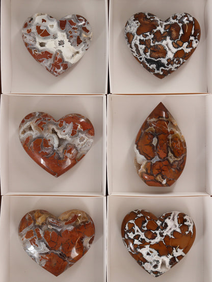 Brecciated Jasper Freeforms Set of 6 - Expert Wholesale and Supplier of Wholesale Crystals & Bulk Gemstones, []