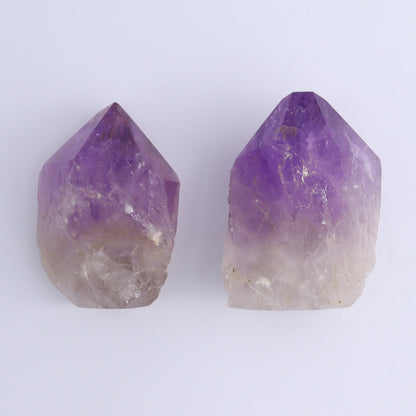 Amethyst Tops Polished Set of 5 - Expert Wholesale and Supplier of Wholesale Crystals & Bulk Gemstones, ["Amethyst","Brazil","Top Polished"]