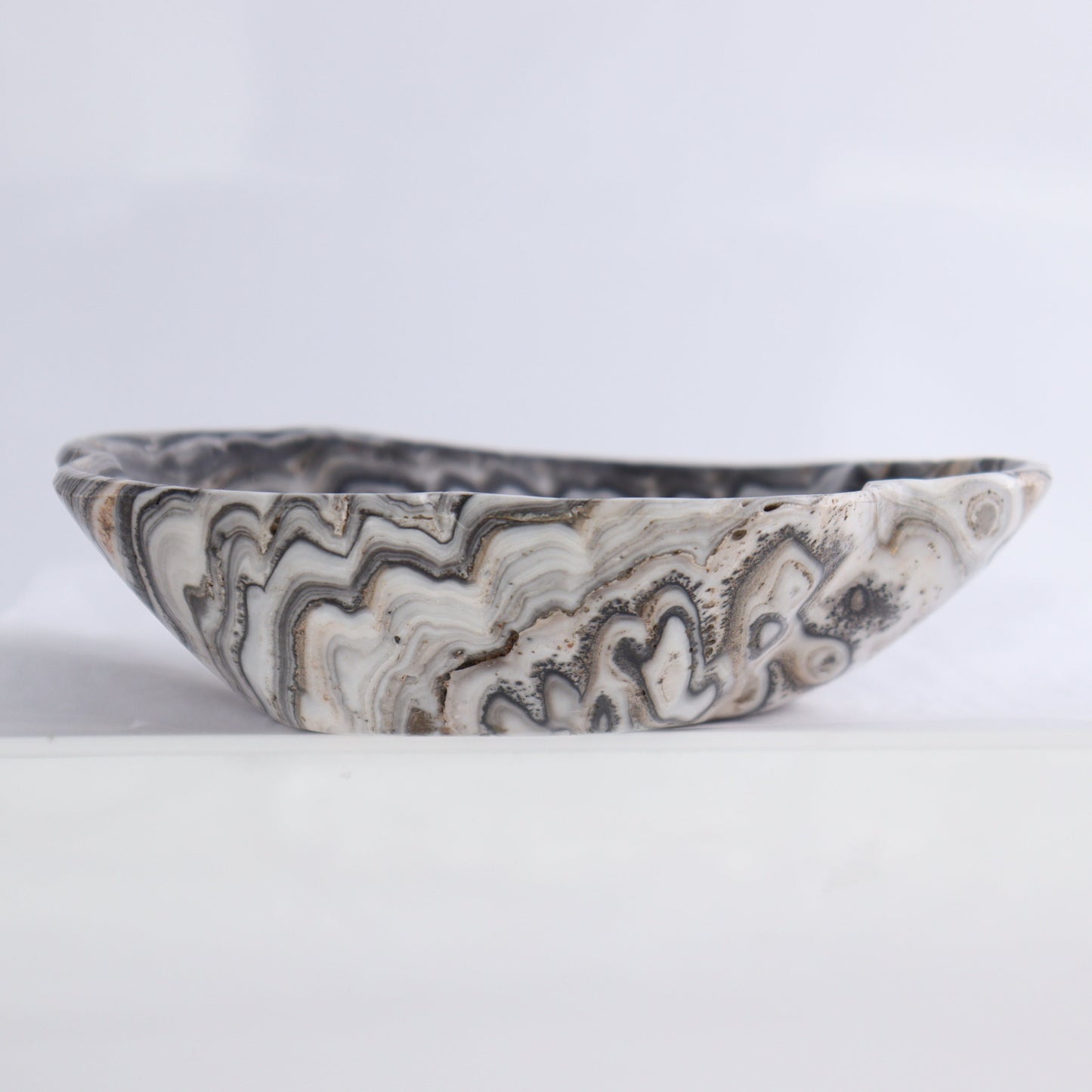 Zebra Onyx Bowl Set of 3 - Expert Wholesale and Supplier of Wholesale Crystals & Bulk Gemstones, ["Bowls","Mexico","onyx"]