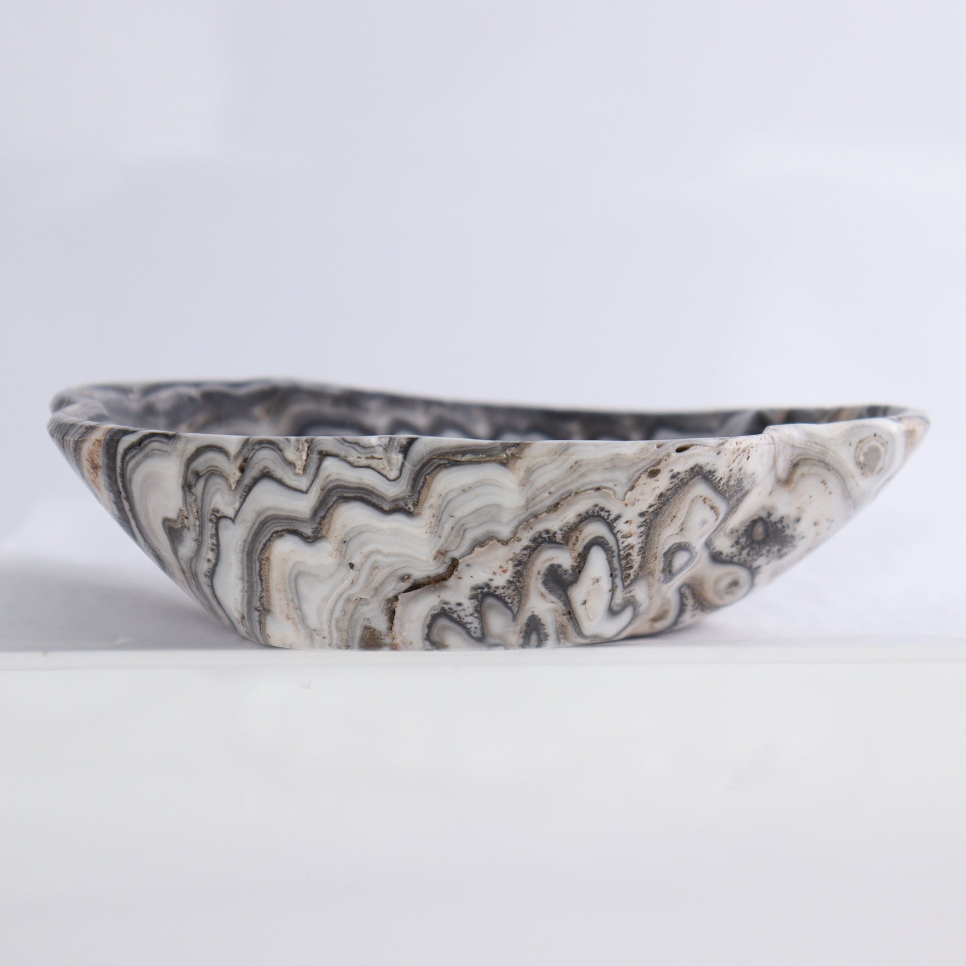 Zebra Onyx Bowl Set of 3 - Expert Wholesale and Supplier of Wholesale Crystals & Bulk Gemstones, ["Bowls","Mexico","onyx"]
