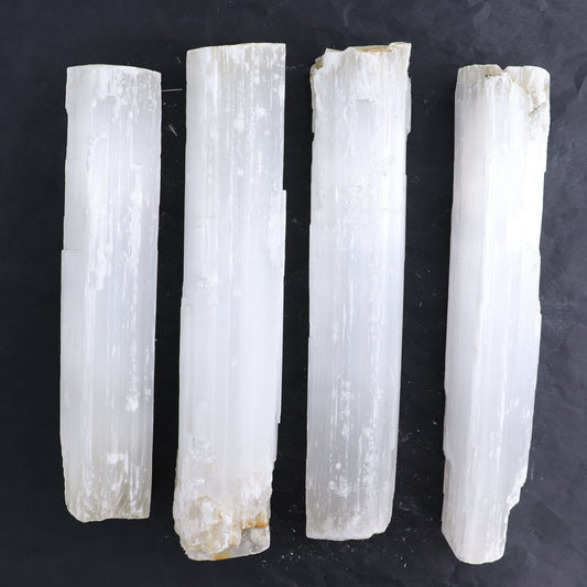 Selenite Logs Set of 4