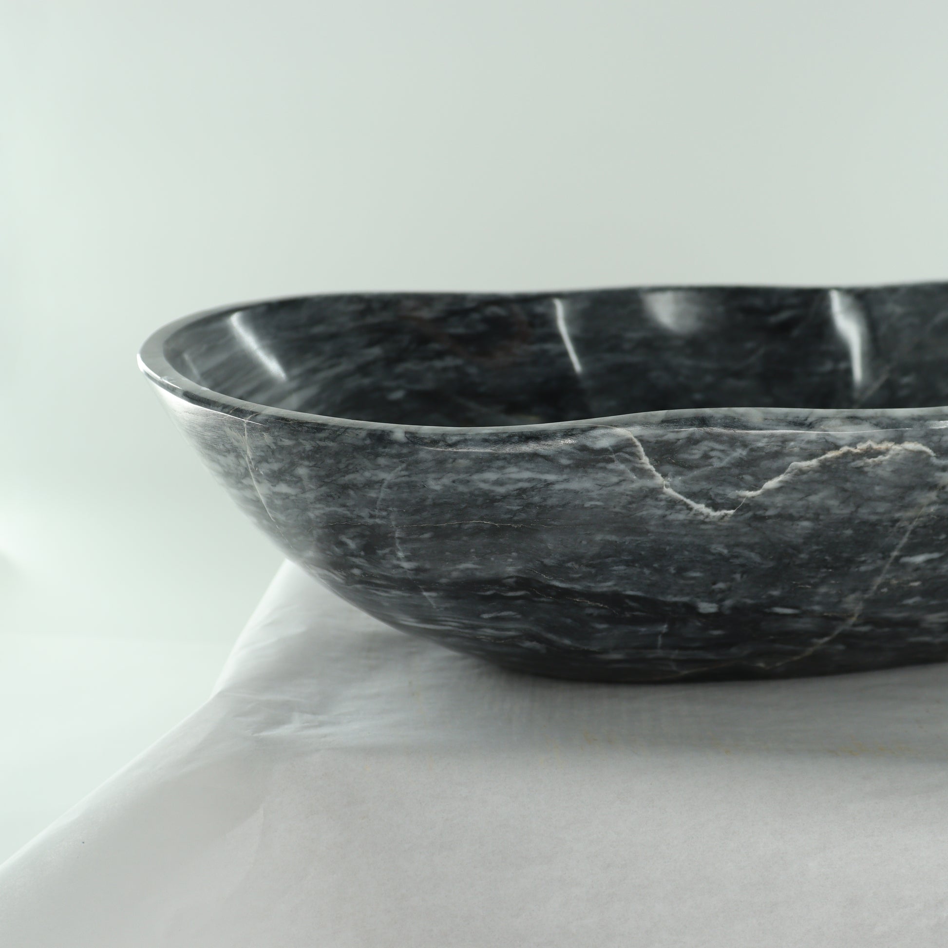 Marble Canoe Bowl - Expert Wholesale and Supplier of Wholesale Crystals & Bulk Gemstones, ["Bowls","canoe","close_30","Mexico","onyx"]