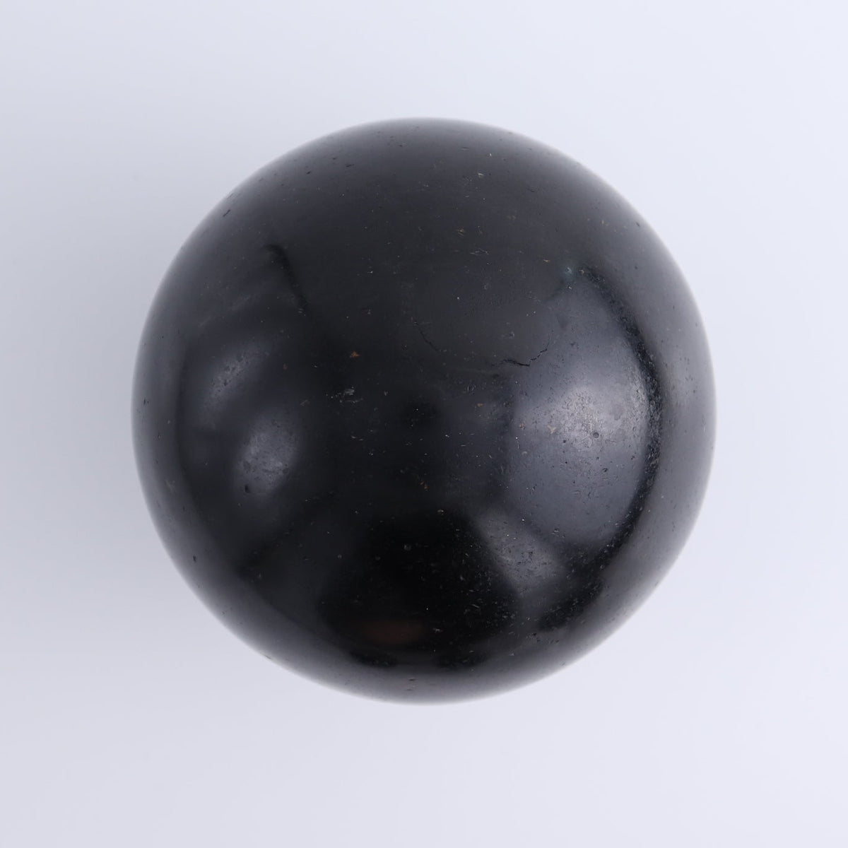 Black Tourmaline Spheres Set of 4