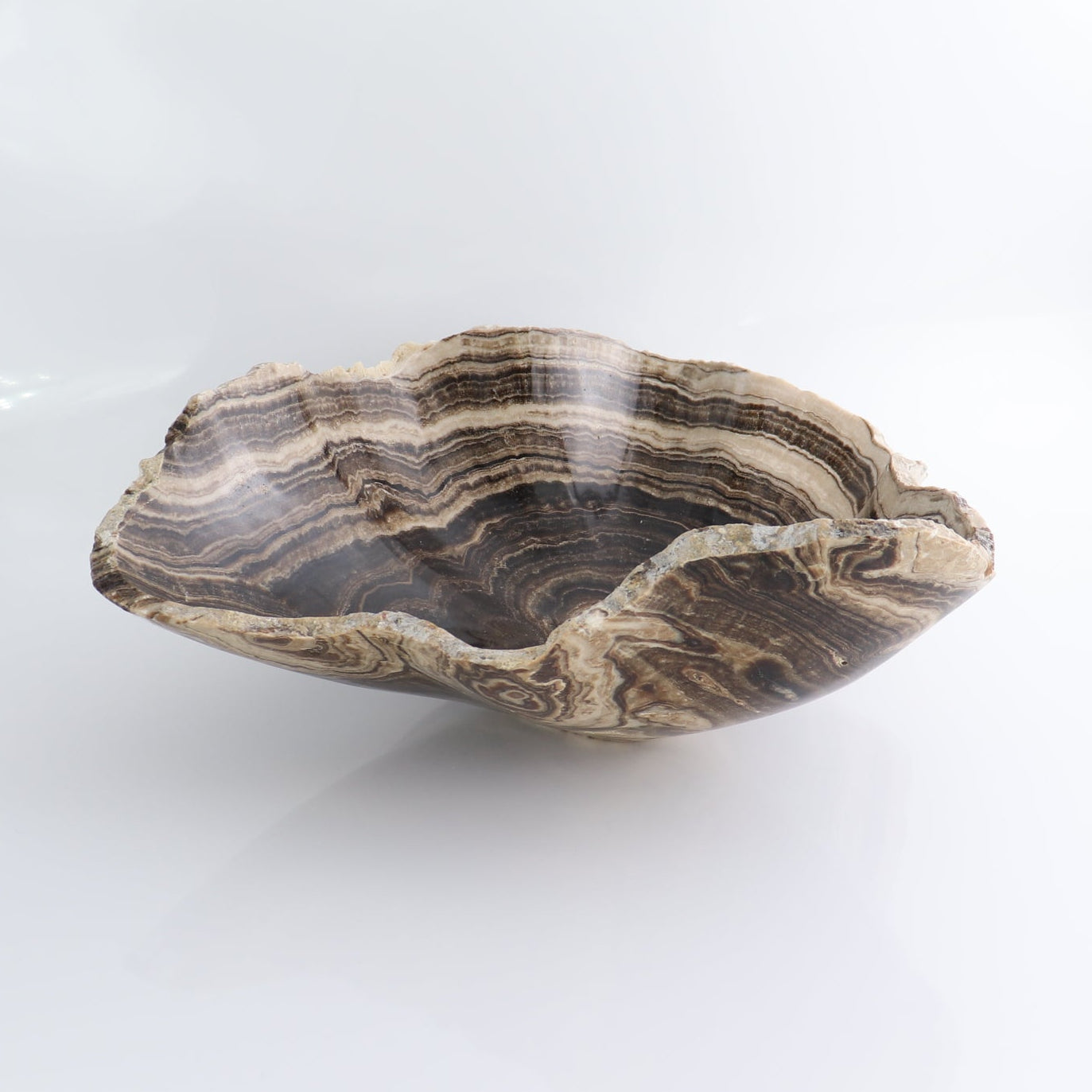 Mexican Onyx/Calcite Bowl 13"