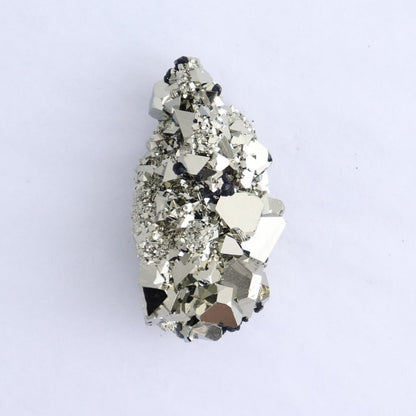 Pyrite Clusters Set of 4
