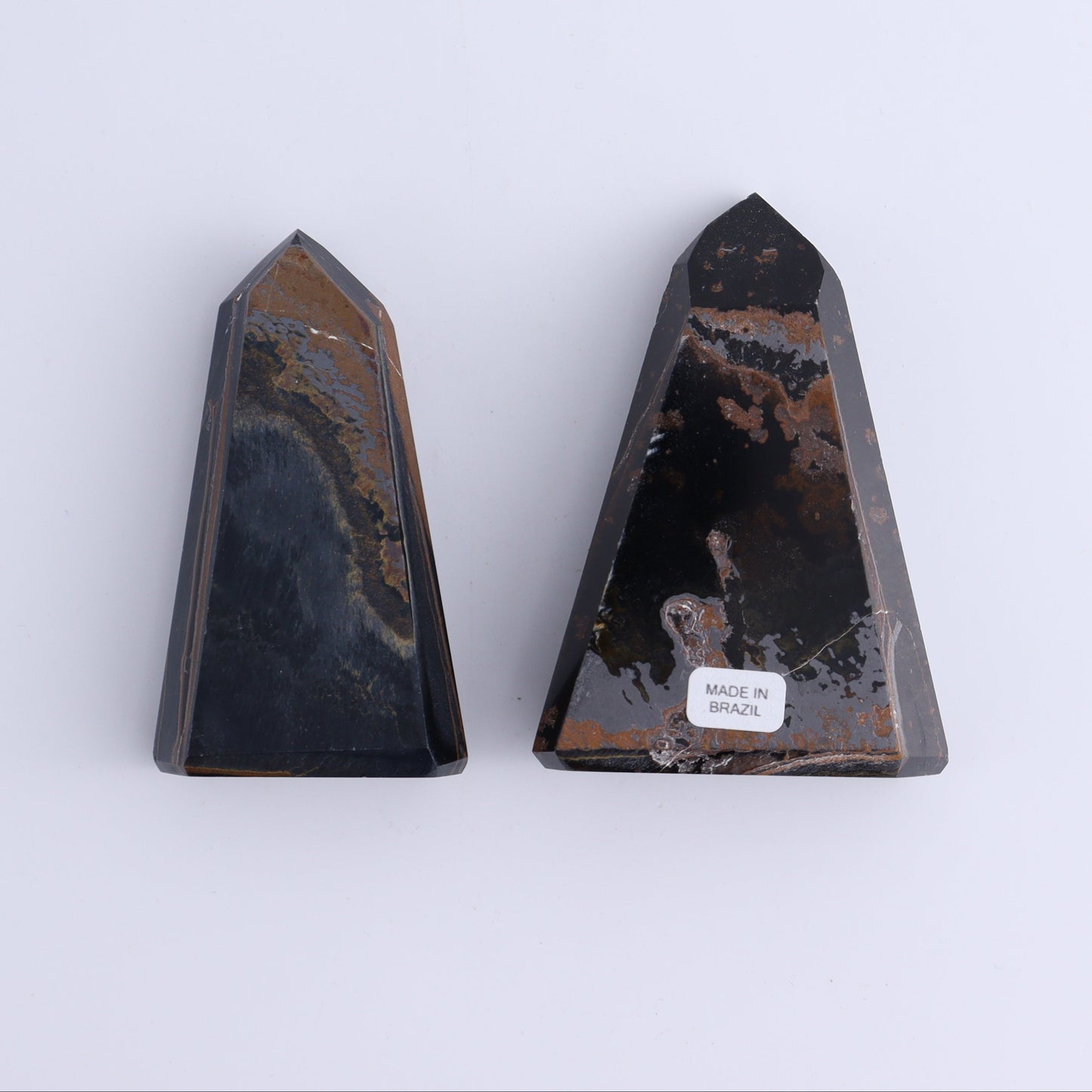 Tiger Eye Towers Set of 6 - Expert Wholesale and Supplier of Wholesale Crystals & Bulk Gemstones, ["Blue Tiger Eye","Brazil","close_70","Towers"]
