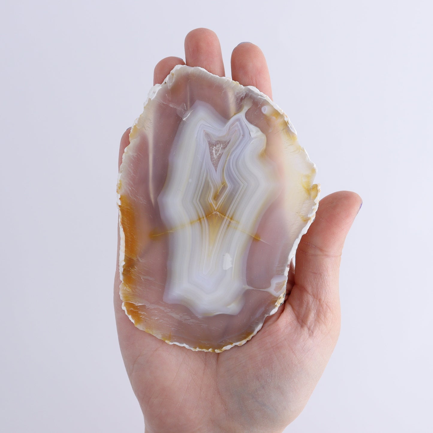 Iris Agate Slices Set of 4 - Expert Wholesale and Supplier of Wholesale Crystals & Bulk Gemstones, ["Agate","Iris Agate","Slices and Slabs"]