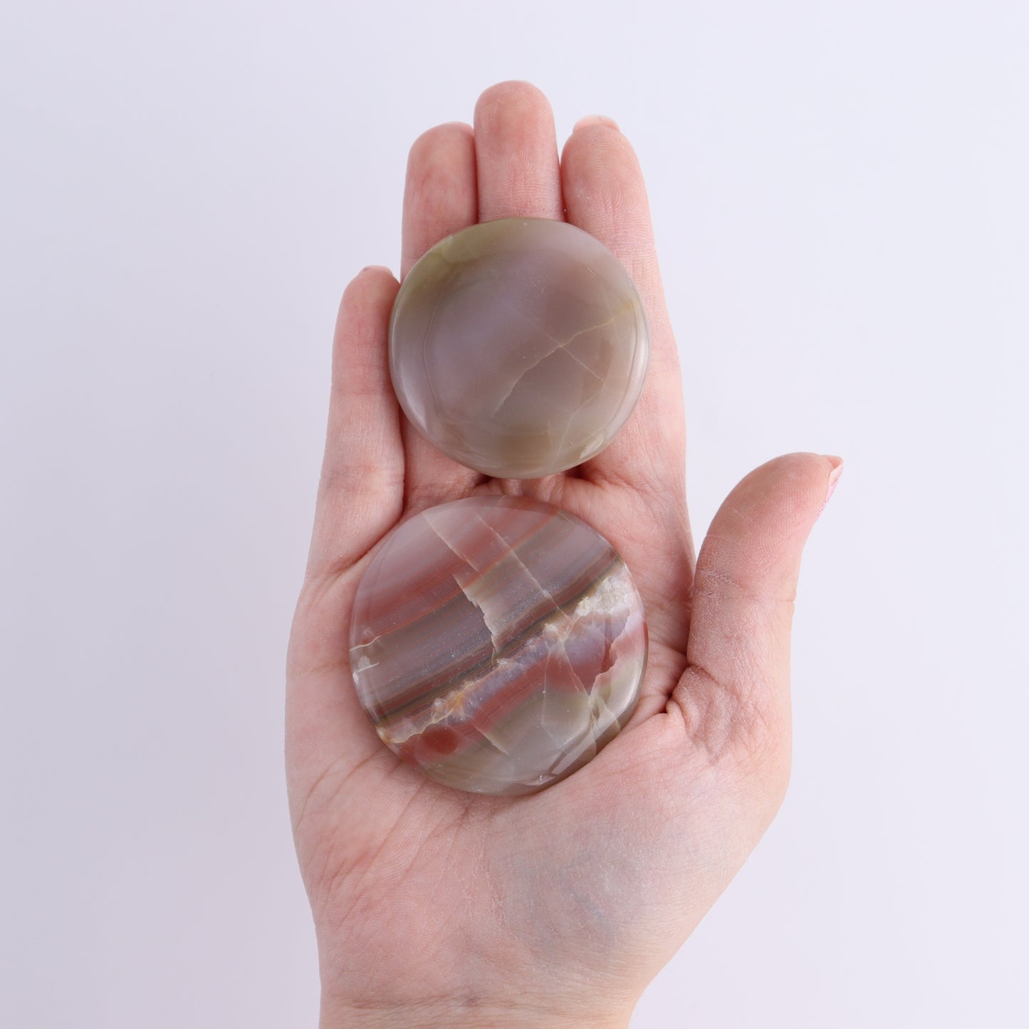 One Rose Calcite Flat Stone - Expert Wholesale and Supplier of Wholesale Crystals & Bulk Gemstones, ["Calcite","Flat Stone","Pakistan","Rose Calcite"]