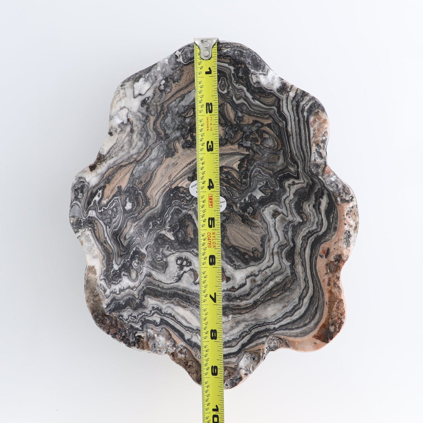One Bowl Mexican Onyx/Calcite Zebra Rough