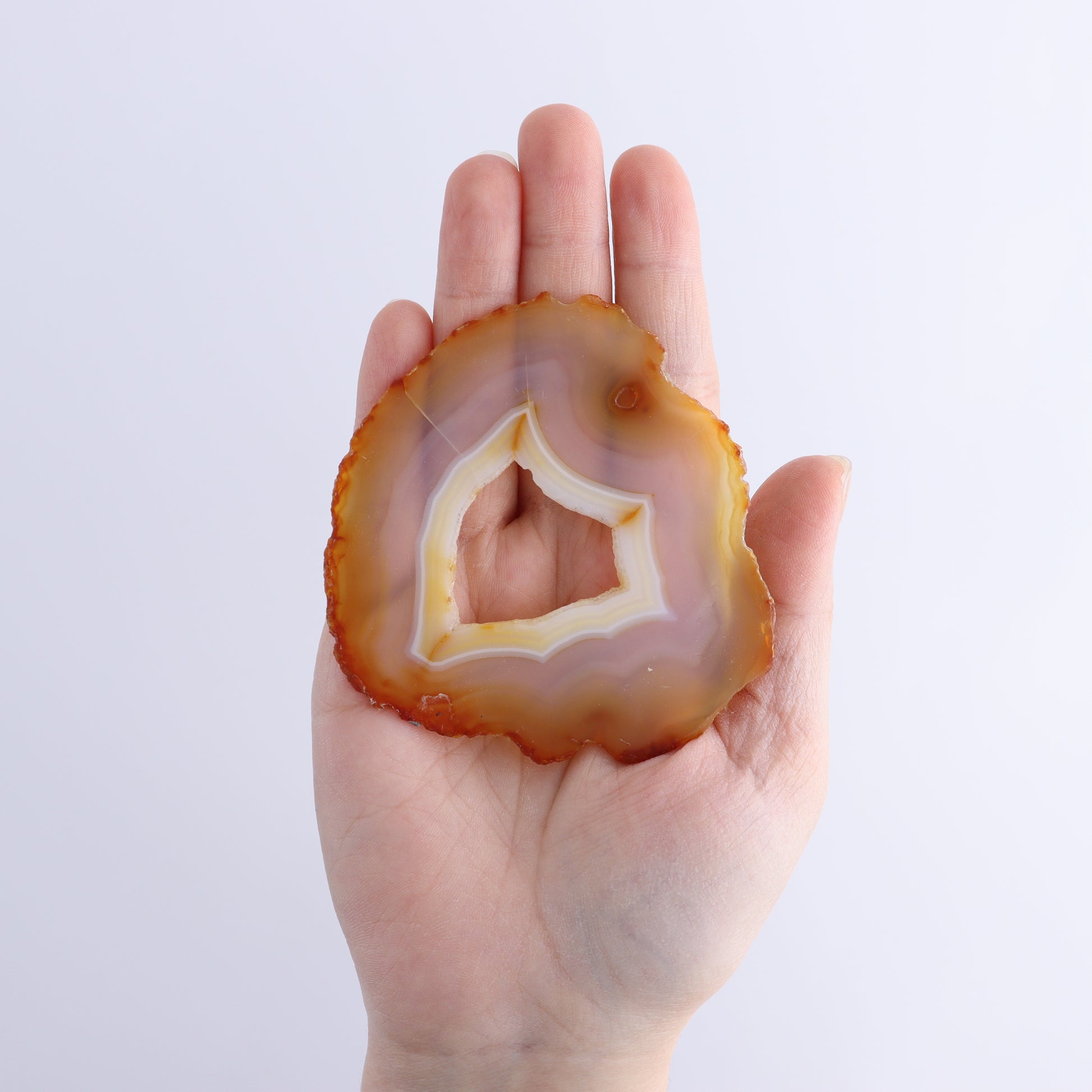 Iris Agate Slices Set of 5 - Expert Wholesale and Supplier of Wholesale Crystals & Bulk Gemstones, ["Agate","Iris Agate","Slices and Slabs"]