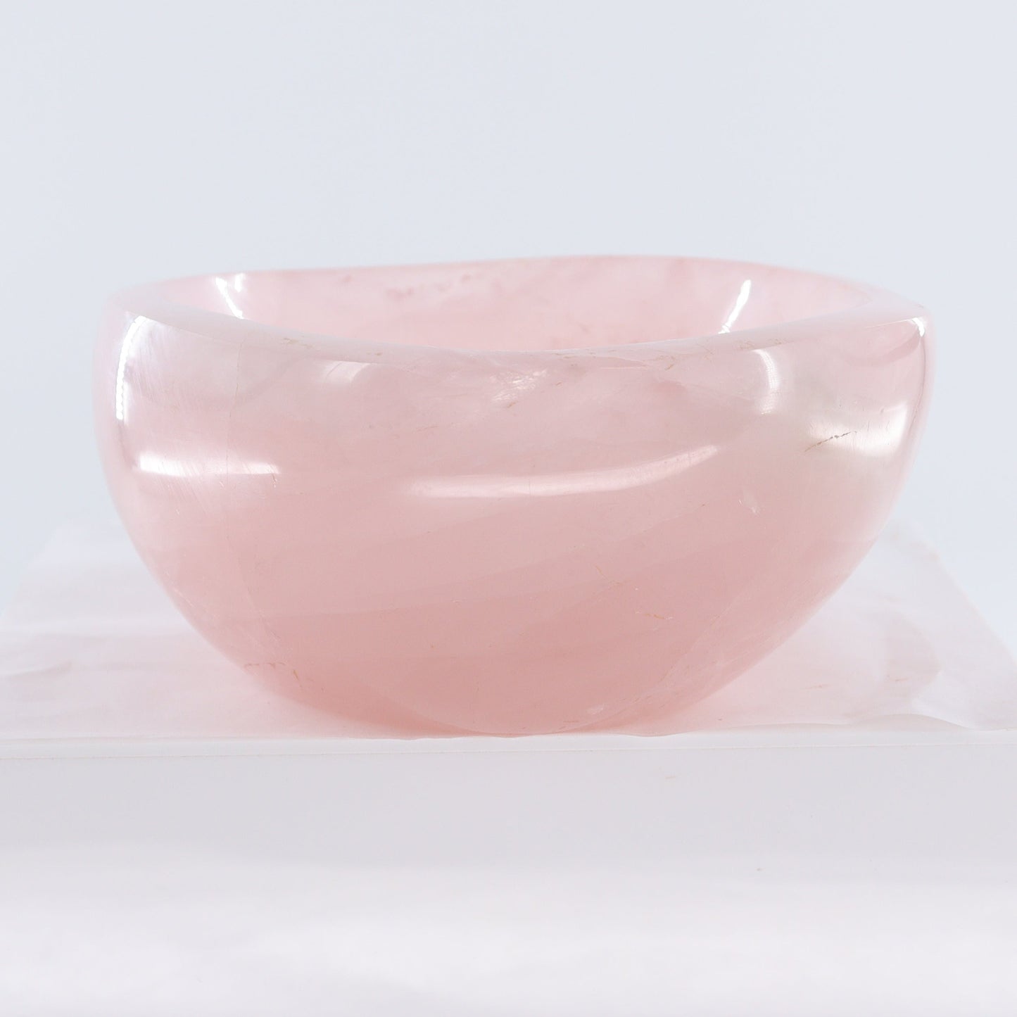 Rose Quartz Bowl - Expert Wholesale and Supplier of Wholesale Crystals & Bulk Gemstones, ["Bowls","Madagascar","Rose Quartz"]