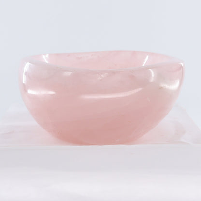 Rose Quartz Bowl - Expert Wholesale and Supplier of Wholesale Crystals & Bulk Gemstones, ["Bowls","Madagascar","Rose Quartz"]