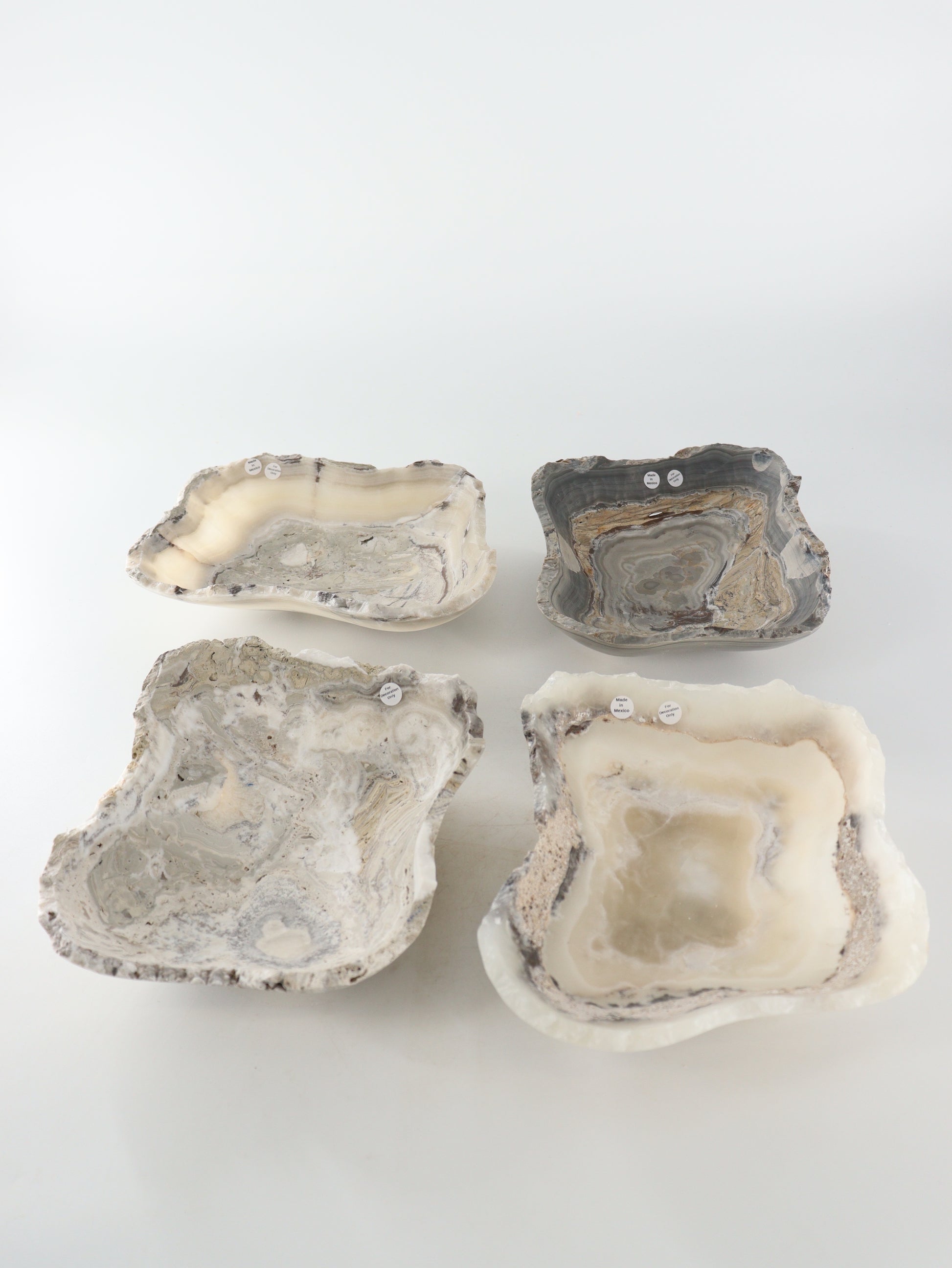 Onyx Bowls Set of 4 - Expert Vendor of Wholesale Crystals