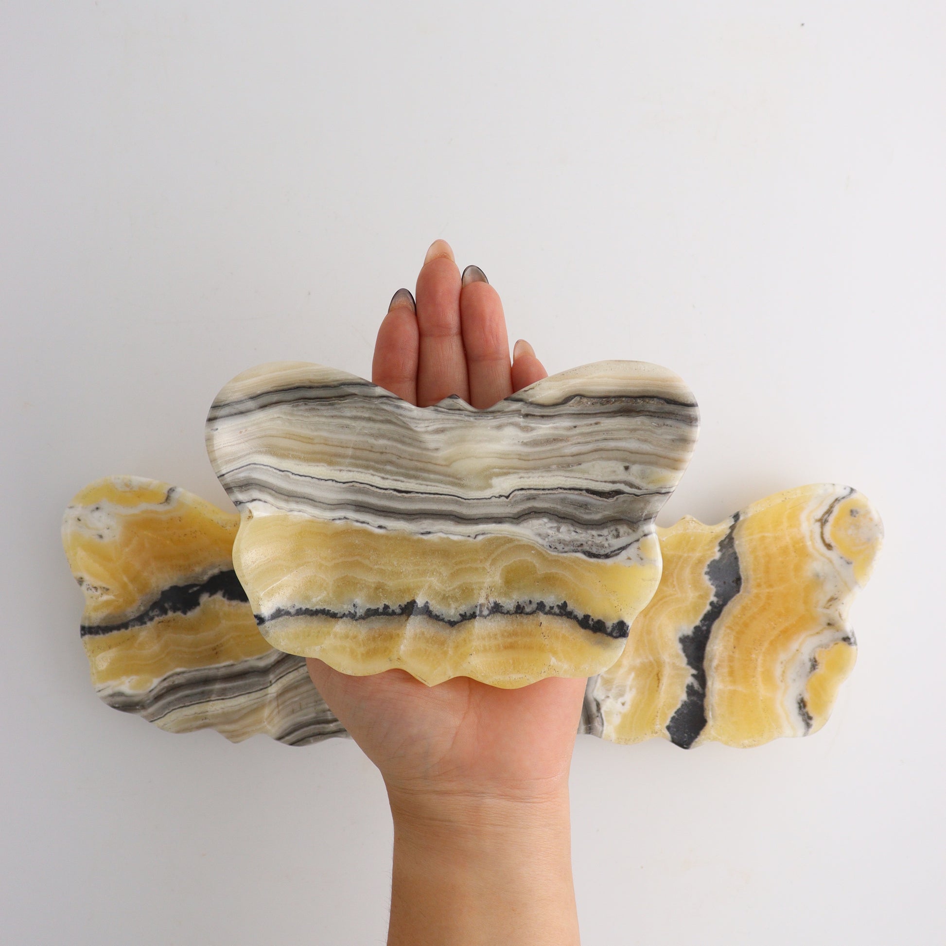 Onyx Butterfly Dish - Expert Wholesale and Supplier of Wholesale Crystals & Bulk Gemstones, ["Bowls","Mexico","onyx"]