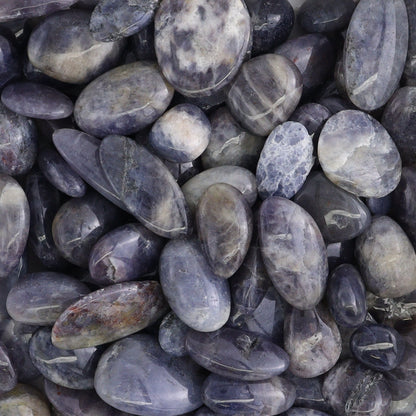 Iolite Tumbles 1 kg Set - Expert Wholesale and Supplier of Wholesale Crystals & Bulk Gemstones, ["iolite","Tumbles"]