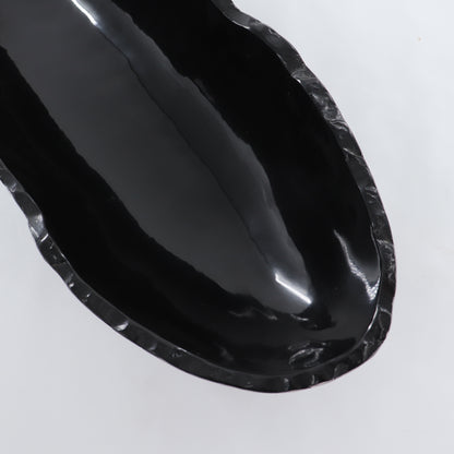Black Marble Canoe Bowl - Expert Wholesale and Supplier of Wholesale Crystals & Bulk Gemstones, ["Bowls","Mexico","onyx"]
