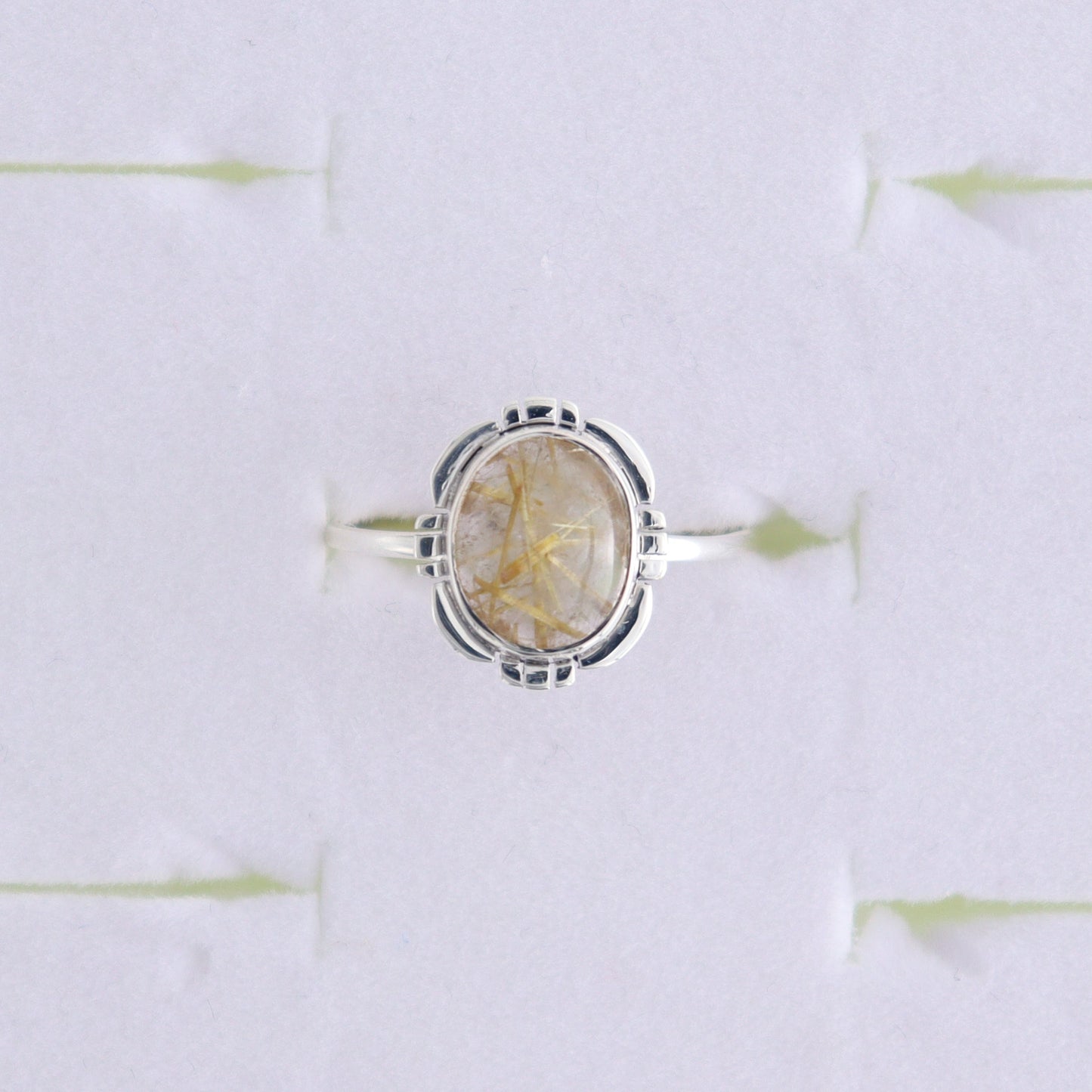 Rutilated Quartz Rings Set of 8 (Ring Holders Not Included) - Expert Wholesale and Supplier of Wholesale Crystals & Bulk Gemstones, ["Ring","rings","Rutilated Quartz","Rutiled Quartz","sterling silver"]