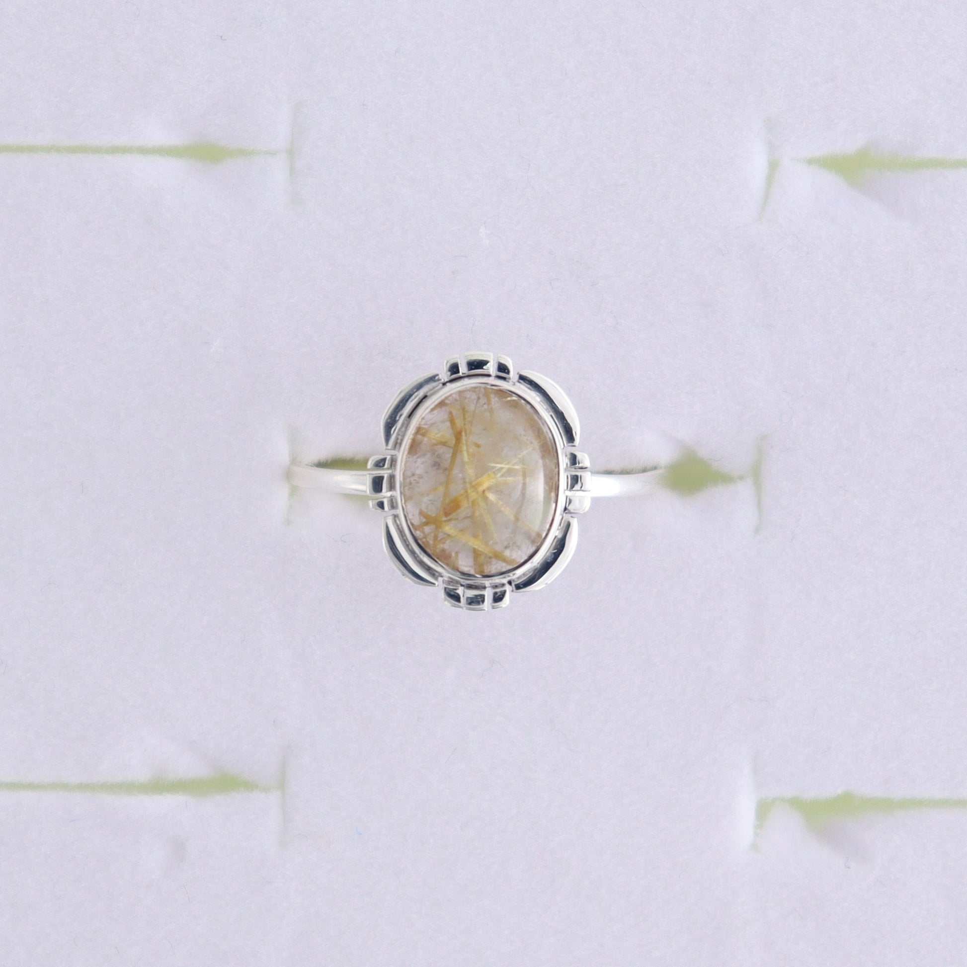 Rutilated Quartz Rings Set of 8 (Ring Holders Not Included) - Expert Wholesale and Supplier of Wholesale Crystals & Bulk Gemstones, ["Ring","rings","Rutilated Quartz","Rutiled Quartz","sterling silver"]