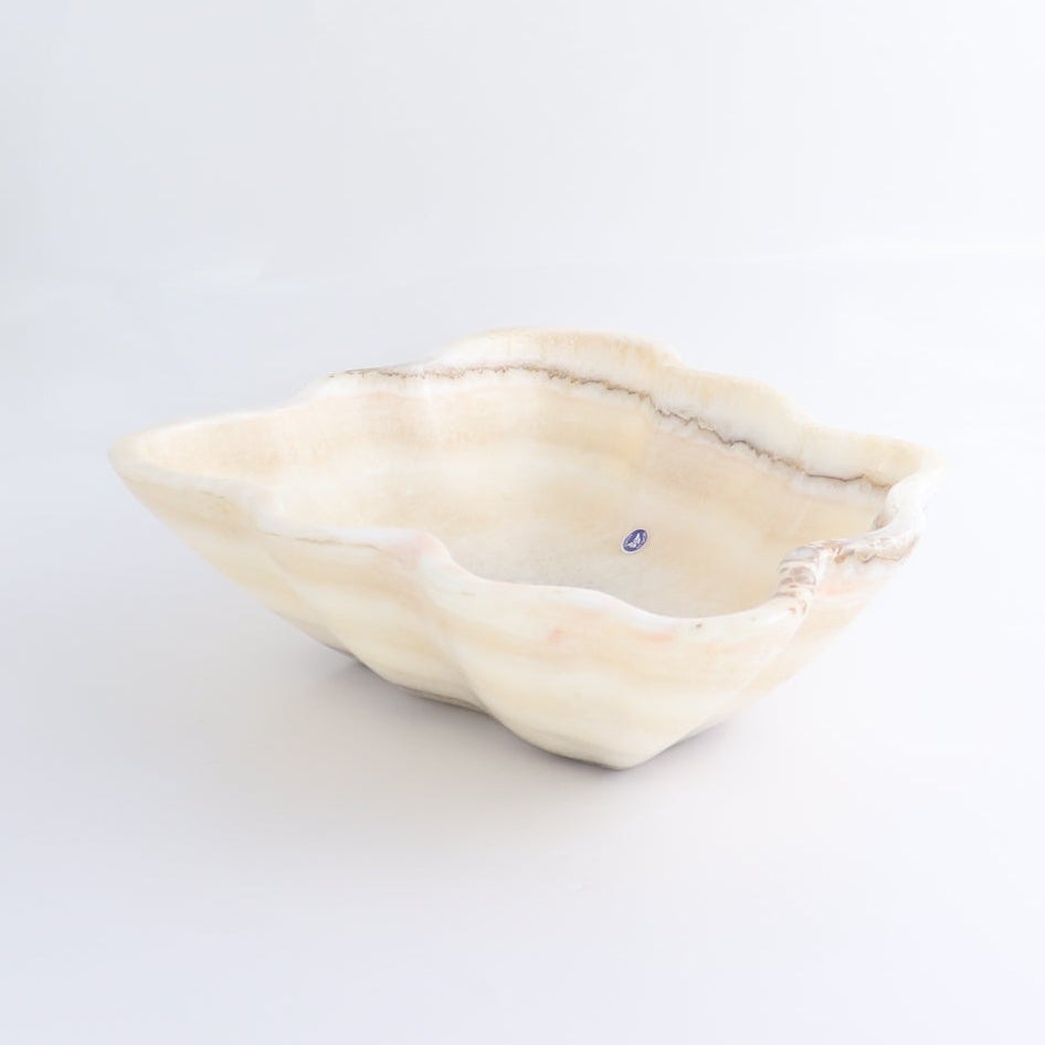 Mexican Onyx/Calcite Bowl 14"