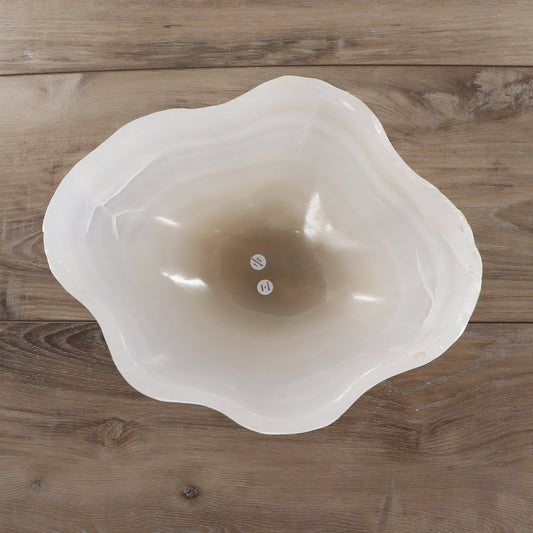 Mexican Onyx/Calcite Bowl 12" - Expert Wholesale and Supplier of Wholesale Crystals & Bulk Gemstones, ["Bowls","Calcite","Mexico","onyx"]