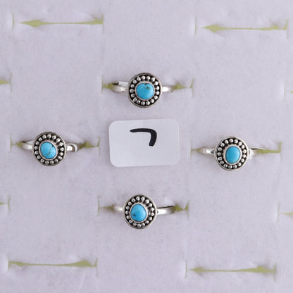 One Turquoise Ring - Expert Wholesale and Supplier of Wholesale Crystals & Bulk Gemstones, ["India","Ring","sterling silver","Turquoise"]