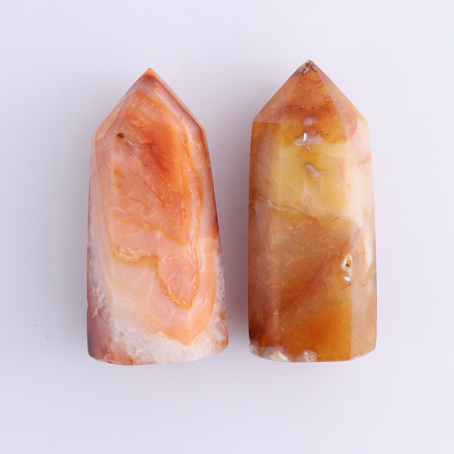 Carnelian Towers Set of 12 - Expert Wholesale and Supplier of Wholesale Crystals & Bulk Gemstones, ["carnelian","Madagascar","Towers"]