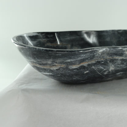 Marble Canoe Bowl - Expert Wholesale and Supplier of Wholesale Crystals & Bulk Gemstones, ["Bowls","canoe","close_30","Mexico","onyx"]