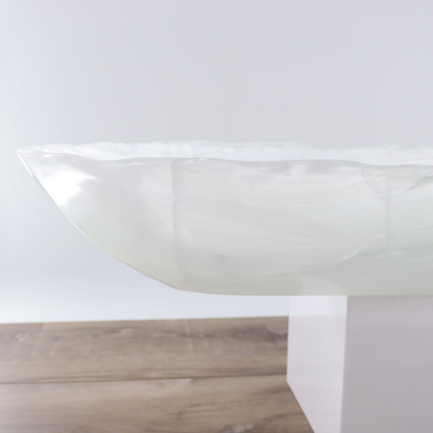 Mexican Onyx/Calcite Canoe Bowl - Expert Wholesale and Supplier of Wholesale Crystals & Bulk Gemstones, ["Bowls","Calcite","canoe","Mexico","onyx"]