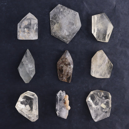 Quartz with Inclusions Feeforms Set of 24