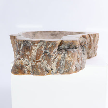 Petrified Wood Bowls Set of 2 - Expert Wholesale and Supplier of Wholesale Crystals & Bulk Gemstones, ["Bowls","Indonesia","Petrified Wood"]