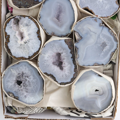 Las Choyas Geodes Set of 8